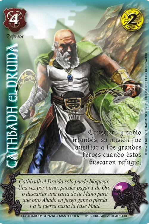 Cathbadh el Druida (No Foil)