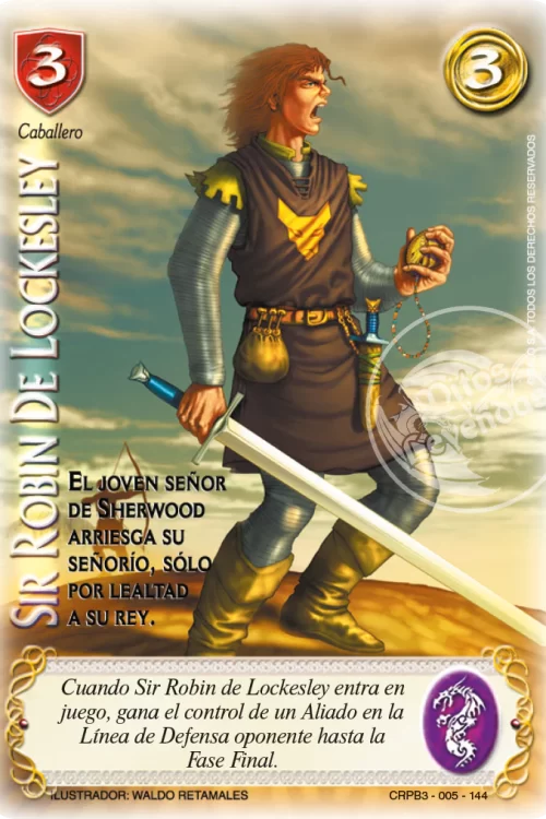 Sir Robin de Lockesley (Kit Batalla)