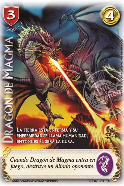 Dragon de Magma (Kit Batalla)