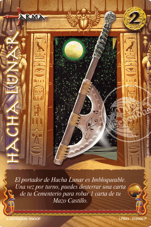 Hacha Lunar