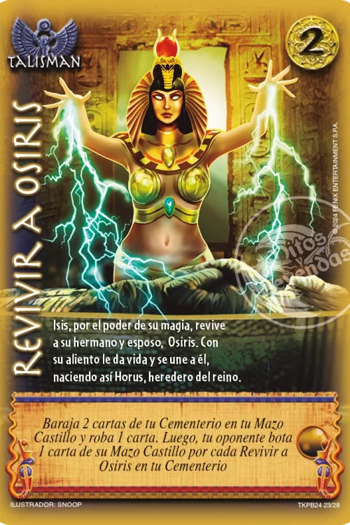 Revivir a Osiris