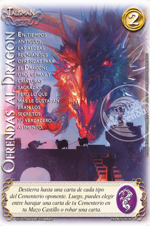 Ofrendas al Dragon